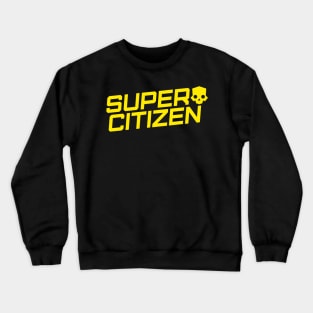 Super Citizen Helldivers 2 Skull Logo Crewneck Sweatshirt